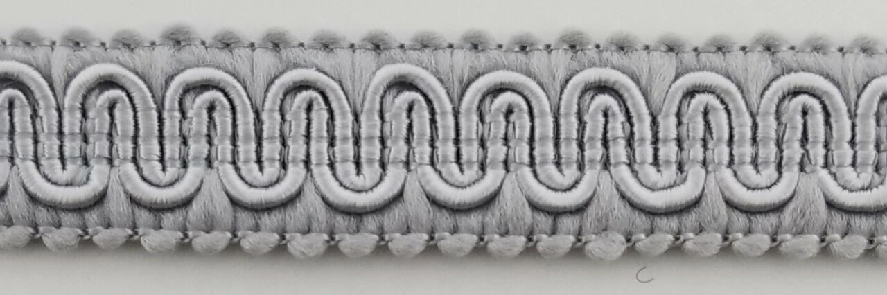 1/2" Scroll Braid Gimp w/ Backing - 10 Continuous Yards - Many Color Options!